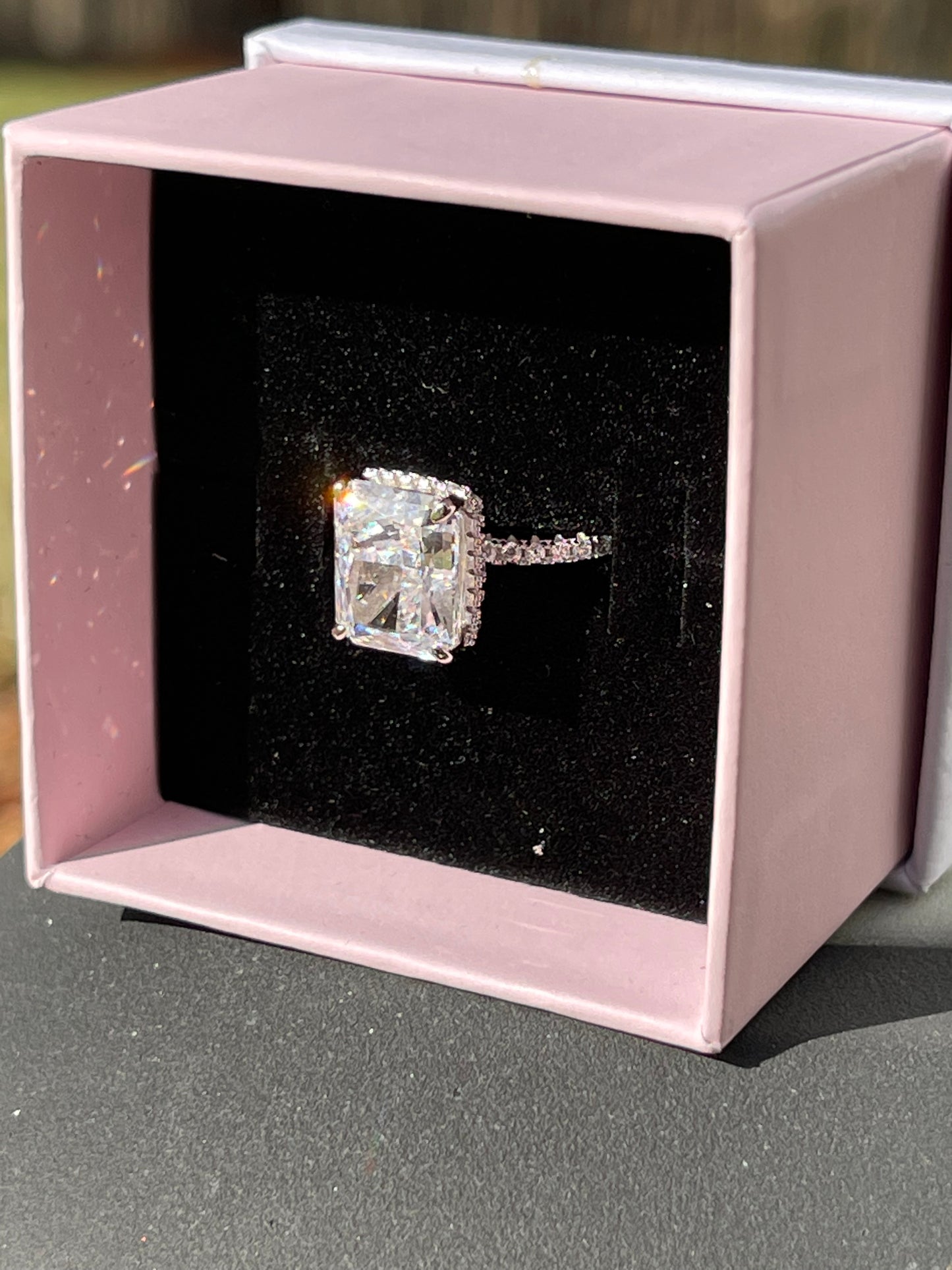 The Emerald Cut Ring